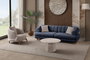 Atelier Del Sofa Gloria - Sofá de 3 plazas Azul marino